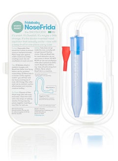 NoseFrida Snotsucker Nasal Aspirator | Made in Sweden | Baby Nose Cleaner with Hygienic Filters | BPA-Free, Safe, Easy to Clean | in Travel Pack | Mucus Remover - pzsku/Z3A0D8782CA7B3DC233BAZ/45/_/1740903449/f5d7f07e-721c-48e6-826e-2a3a384073c1