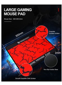 T-WOLF Keyboard Mouse Headphone Set Four Piece Game Set  - Image 5