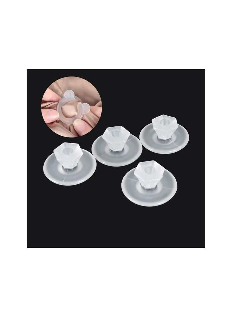 4-Pieces Plastic Non-Slip Durable Comforter Clamp,Bed Duvet Fastener Home Holder,Sheet Clip Quilt Gripper Blanket Cover Gadgets - Image 3