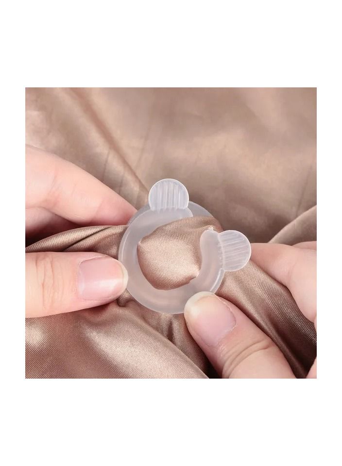 4-Pieces Plastic Non-Slip Durable Comforter Clamp,Bed Duvet Fastener Home Holder,Sheet Clip Quilt Gripper Blanket Cover Gadgets - Image 5