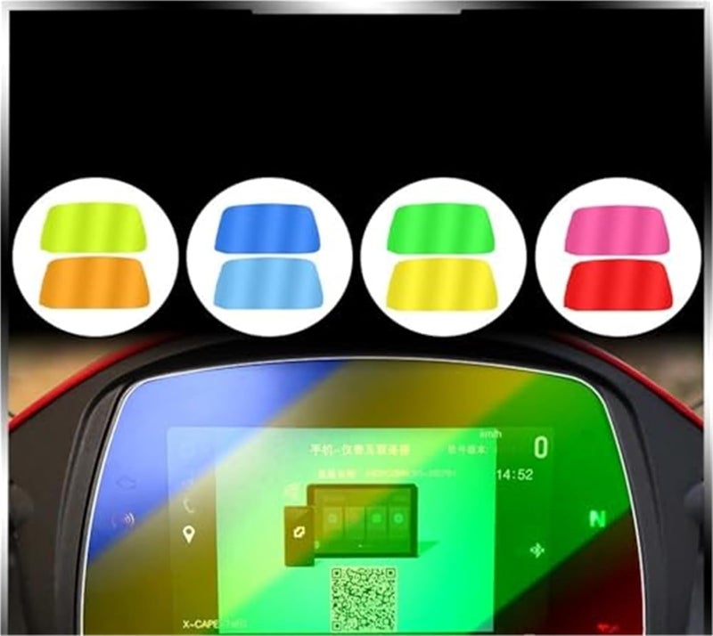 Vuzmode Motorcycle Dashboard Screen Protector - Image 3