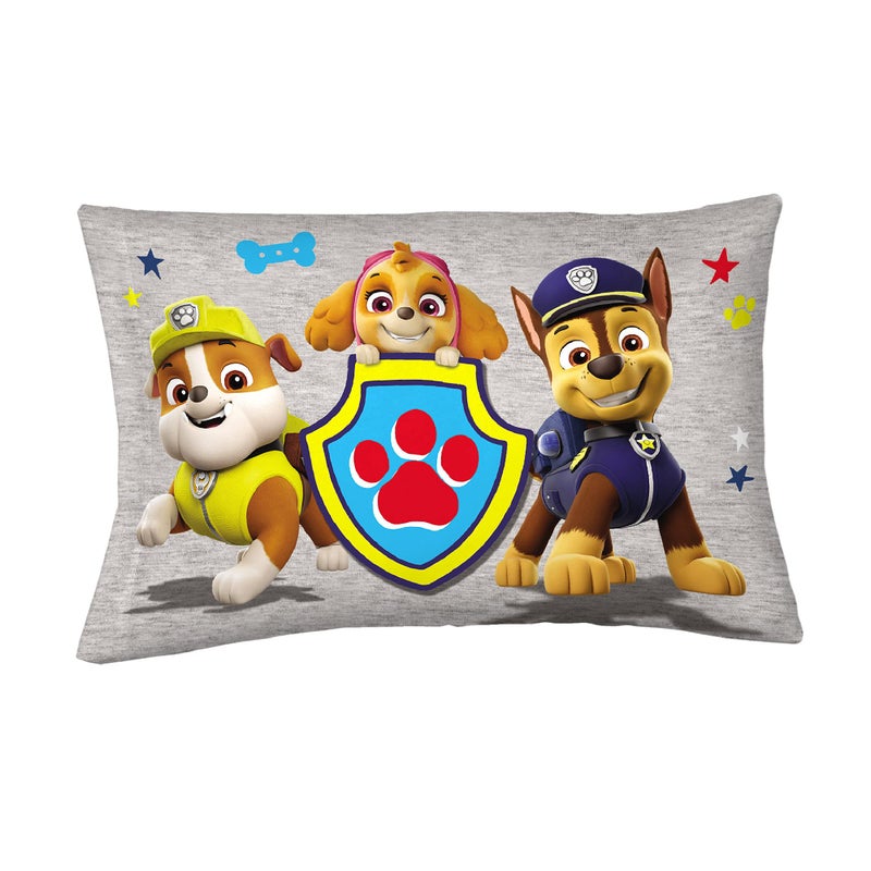 Franco Franco Kids Bedding Super Soft Microfiber Reversible Pillowcase 20 in x 30 in Paw Patrol Prints may vary