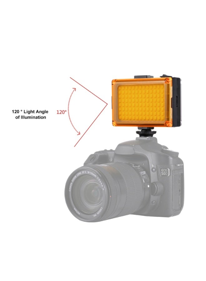 بولوز مصباح تصوير LED، مصباح إضافي LED رقمي للكاميرا الفردية، مصباح رأس آلة التسجيل بالضوء الناعم - Image 4