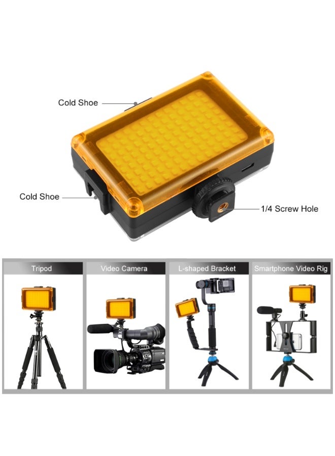 بولوز مصباح تصوير LED، مصباح إضافي LED رقمي للكاميرا الفردية، مصباح رأس آلة التسجيل بالضوء الناعم - Image 5