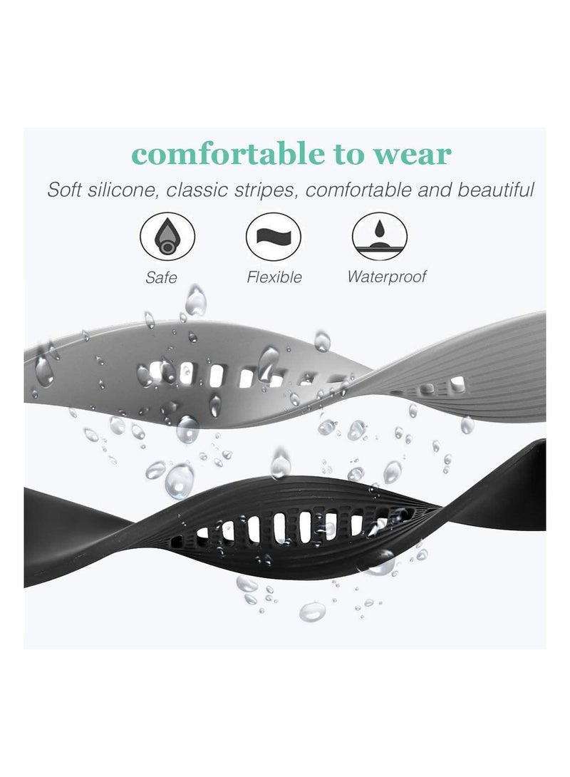 Soft Silicone Bands Bracelet Sports Strap for Men & Women for Samsung Gear S3 Frontier 42mm - Image 4