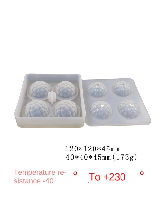 Bluejw Fruit Mousse Silicone Cake Mold DIY Baking Fruit Shape French Chiffon Dessert Mold - Image 1