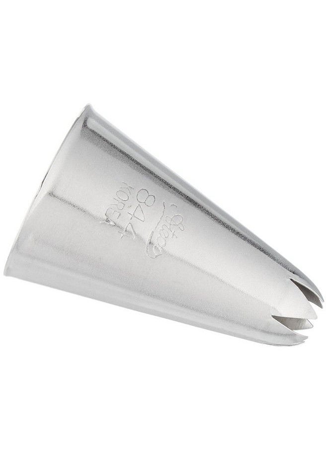 Ateco 844 طرف معجنات مغلق على شكل نجمة بقطر 0.38 من الفولاذ المقاوم للصدأ  - Image 1