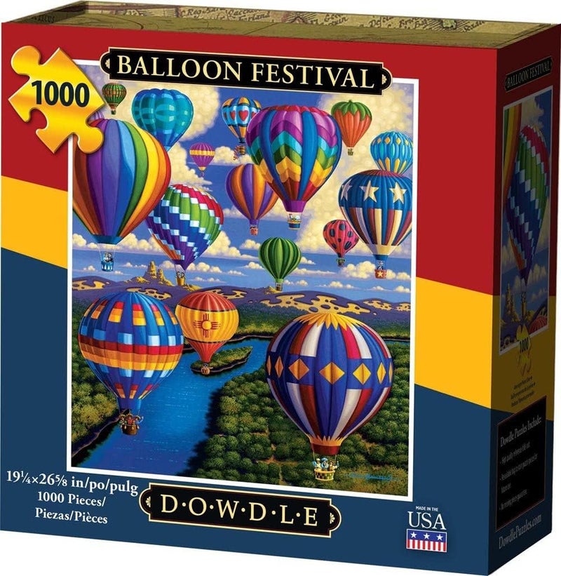 D.O.W.D.L.E D·O·W·D·L·E Balloon Festival Jigsaw Puzzle - 1000 Pieces - Image 1