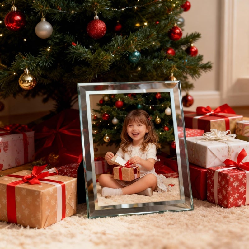 PETAFLOP 8x10 Picture Frame Glass Frames for 8 by 10 Pictures, Tabletop Display Vertically or Horizontally - Image 2