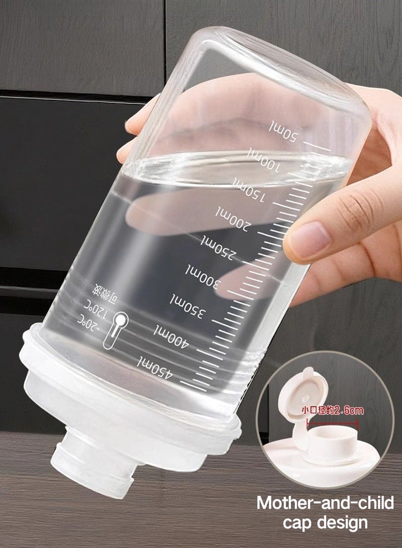 GOOGO Food Storage Containers, Food-Grade Storage Containers, Household Kitchen Storage and Dispensing Bottles, Suitable for Storing and Dispensing Kitchen Seasonings, Coffee Dispensing Bottles, Tea Dispensing Bottles, Suitable for Kitchen, Home, and Daily Storage - Image 4