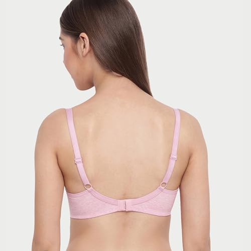 Enamor A042 Side Support Shaper Stretch Cotton Everyday Bra - Non-Padded, Wire-Free & High Coverage - Image 2