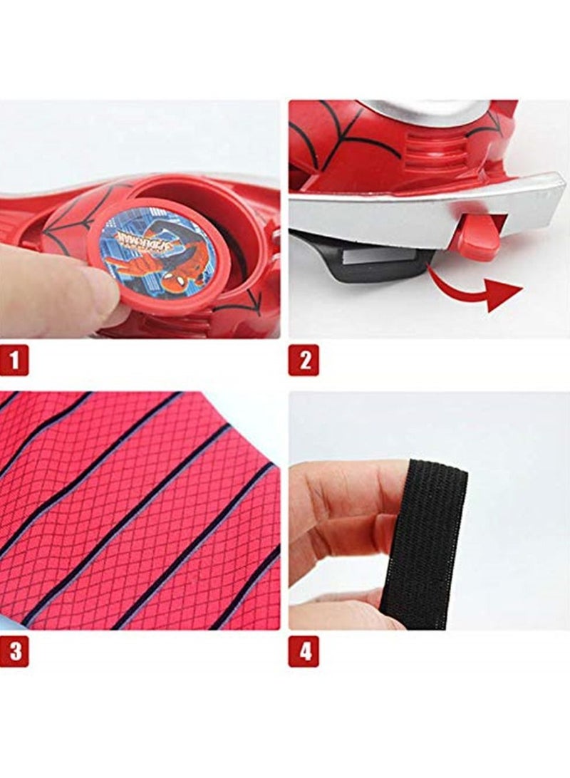 قفازات قاذفة سبايدرمان ، لعبة الأدوار التنكرية للأطفال ، هدايا الأطفال - Image 3