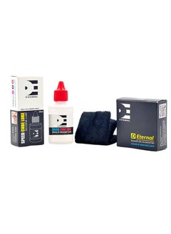D ETERNAL Speed Cube Puzzle Accessories Combo Set Of Cube Lube Oil Cube Protecting Pouch Bag And Cube Keeping Stand (Lube+Cube Bag) 