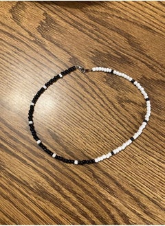 EvancyStore Handmade Anklet Black and White women's accessories