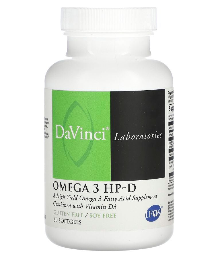 DaVinci Laboratories Omega 3 HP-D 60 Softgels