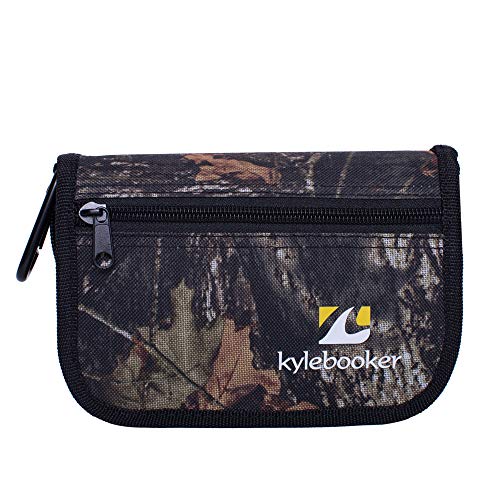 Kylebooker Fishing Lure Storage Bag Spinner Baits Wallet Case (Camouflage) - Image 1