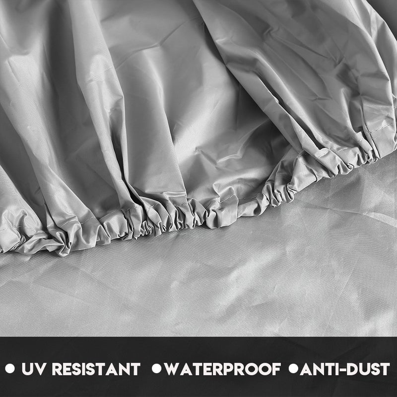 3.5m Waterproof UV Sun Protection Storage Dust Cover for 2.6-3m Kayak Boat Canoe(Gray) - Image 3