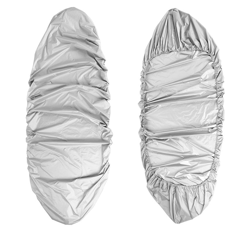 3.5m Waterproof UV Sun Protection Storage Dust Cover for 2.6-3m Kayak Boat Canoe(Gray) - Image 2