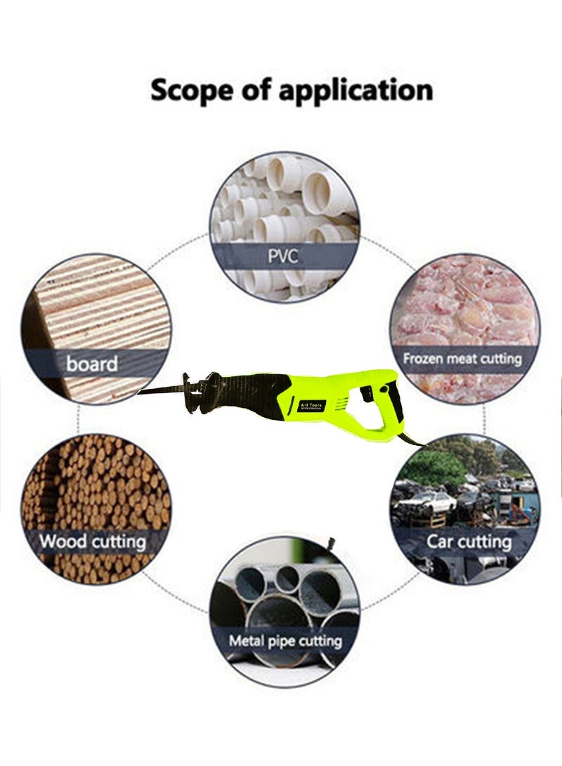 art tools Electric Saw 800W Used for Cutting Trees, Aluminum and Fiberglass - Image 3