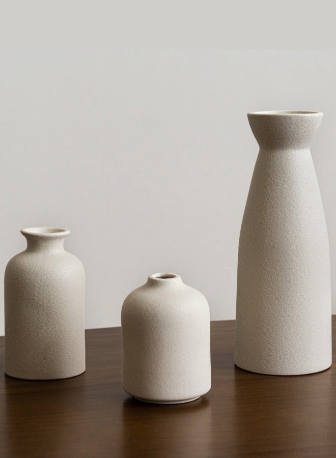 ميكسد 3 PCS الزهرة السيراميكية الزهرة الصغيرة الزهرة للديكور,الديكور المنزلي الحديث,الزهرة للديكور,زهرة عشب بامباس,الزهور المجففة الزهرة,غرفة المعيشة,رف الطاولة,Centerpieces الديكور - Image 5