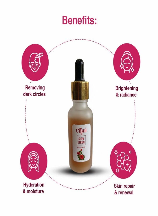 كا-مي سيروم كامي جلو مع الكركديه والبيل لتفتيح البشرة والهالات السوداء، 30 مل - Image 2