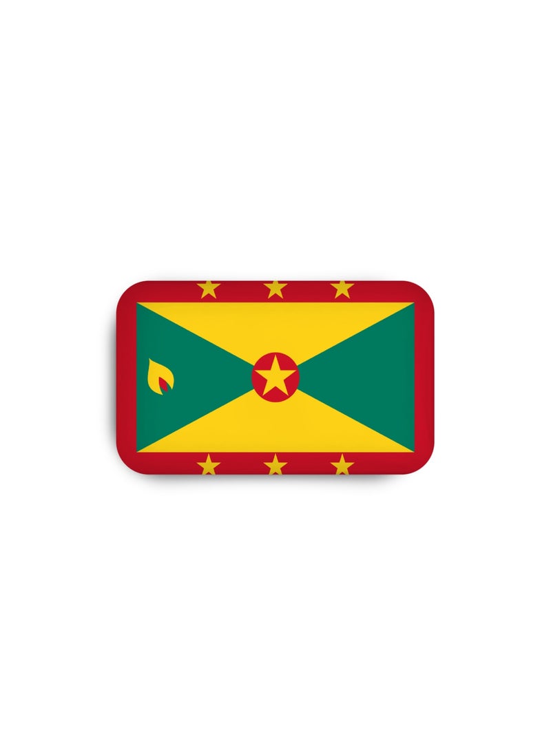 971ميديا شارة مغناطيسية بتصميم علم غرينادا  - Image 2