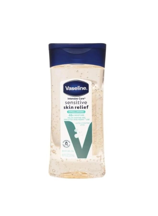 Vaseline Sensitive Skin Relief Body Gel Oil 200ml