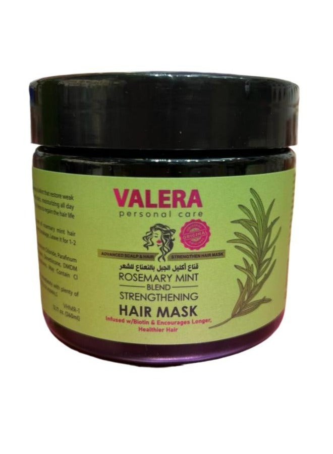 Valera Hair Mask Rosemary Mint Blend Strengthening 360 ML