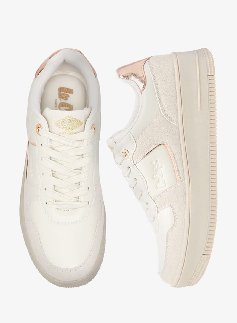 Lee Cooper Women's Panelled Shoes with Lace-Up Closure - Image 1