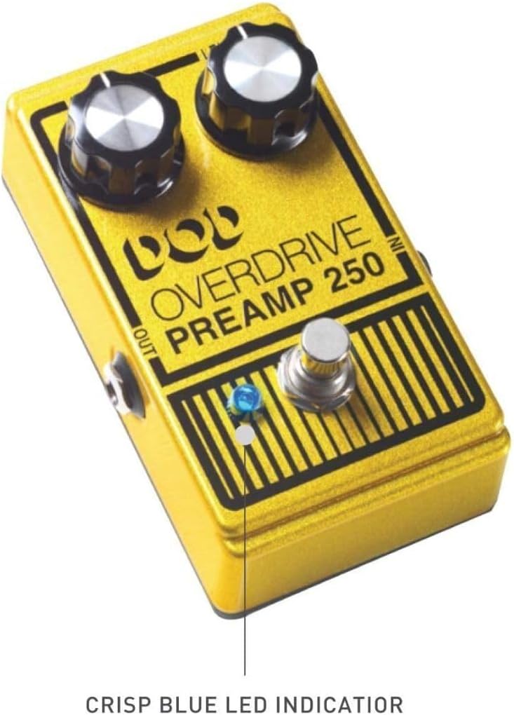 digi-tech DigiTech DOD Overdrive Preamp 250 Guitar Effects Pedal - Image 5