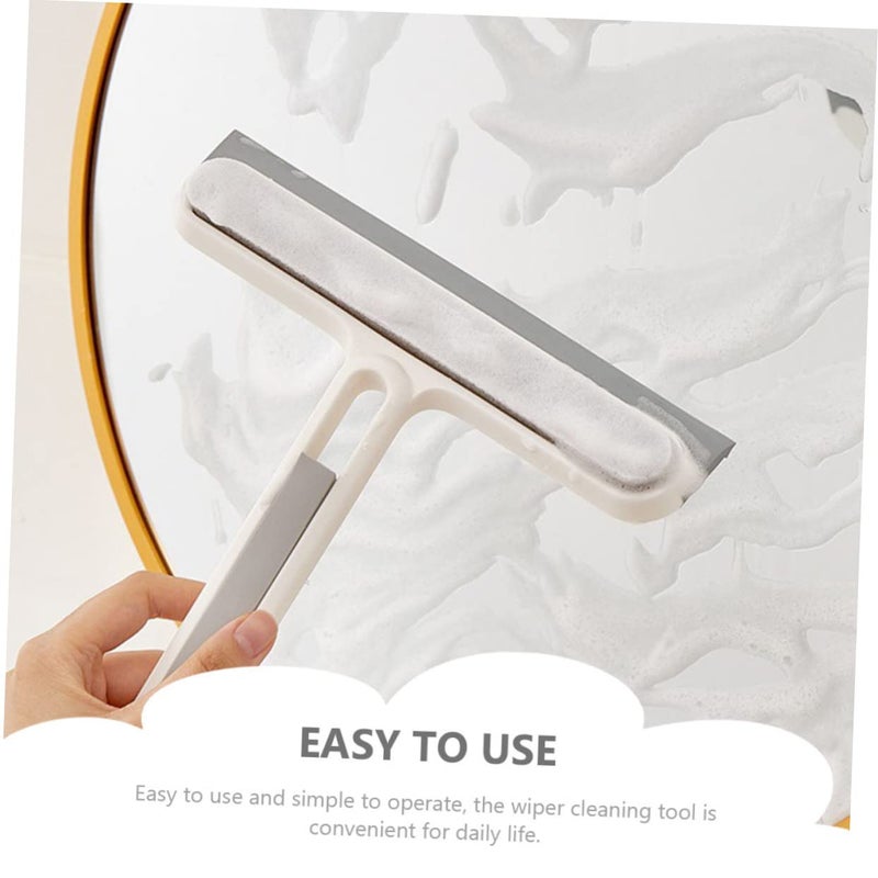 Portable Shower Glass Squeegee Cleaner Scraper Wiper For Window Door Windscreen - Image 5