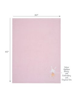Bedtime Originals Bedtime Originals Tiny Dancer Baby Blanket - Pink, Animals, Celestial, Rabbit  - Image 3