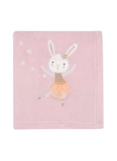 Bedtime Originals Bedtime Originals Tiny Dancer Baby Blanket - Pink, Animals, Celestial, Rabbit  - Image 4