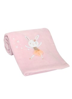 Bedtime Originals Bedtime Originals Tiny Dancer Baby Blanket - Pink, Animals, Celestial, Rabbit  - Image 5