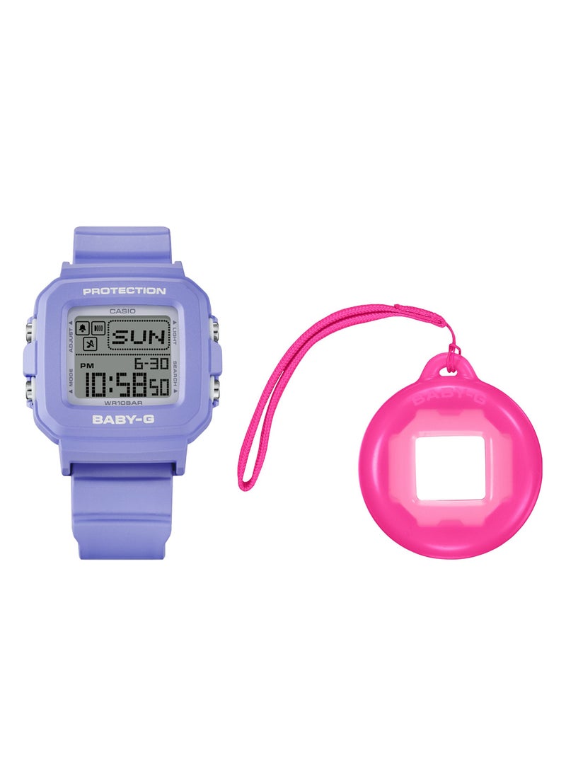 كاسيو بيبي جي + بلس طقم حامل ساعة للسيدات بتصميم كلاسيكي - BGD-10K-6DR - Image 2
