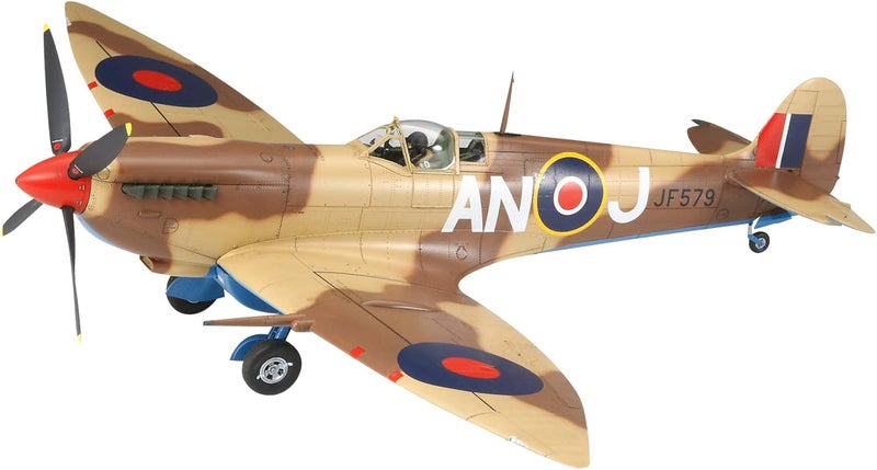 Tamiya Models Spitfire Mk.VIII 1/32 Scale Aircraft Model Kit - Image 1