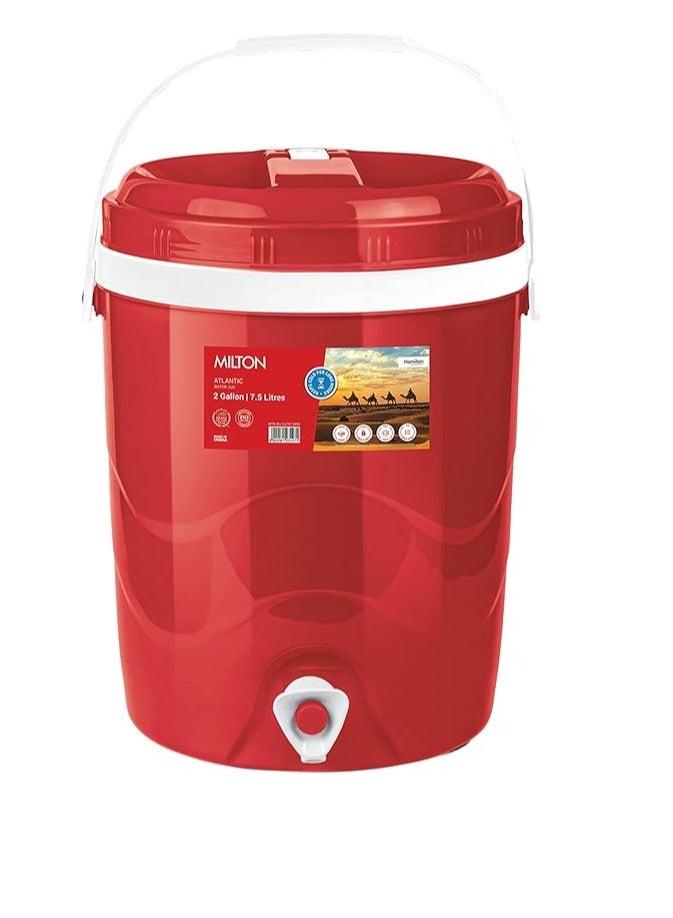 Milton جردل ماء أتلانتيك، سعة 7.5 لتر، أحمر - Image 1