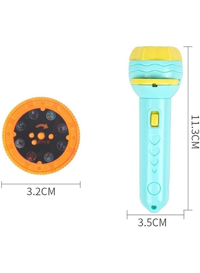 دوركو 2 جهاز كمبيوتر شخصي مصباح مشهد مع 88 أنماط مختلفة و 11 شرائح ضوء فلاش الإسقاط - ألعاب تعليمية للأطفال مع أبجدي ABCD ، 1234 العد والعديد من المواضيع الأخرى للمتعة الليلية (الوردي والخضراء) - Image 3