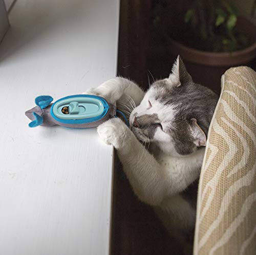 SPOT Doc and Phoebe's Cat Hunting Snacker - Interactive Indoor Treat Dispenser, Encourage Natural Instincts to Hunt, Provide Mental Stimulation, Solve Behavioral Problems & Obesity, Pack of 1 Mouse - Image 2