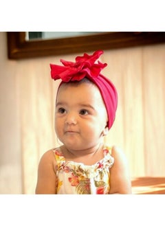 Baby Girl Headbands-Infant, Toddler Cotton Soft Handmade Hairbands with Big Flower Child Hair Accessories Baby Shower Birthday Gift (Red, 4-36 Month) - pzsku/Z3A0F9CD5D14E5981902DZ/45/_/1737031873/93a4a7be-00cf-41df-bc01-618a523e0522