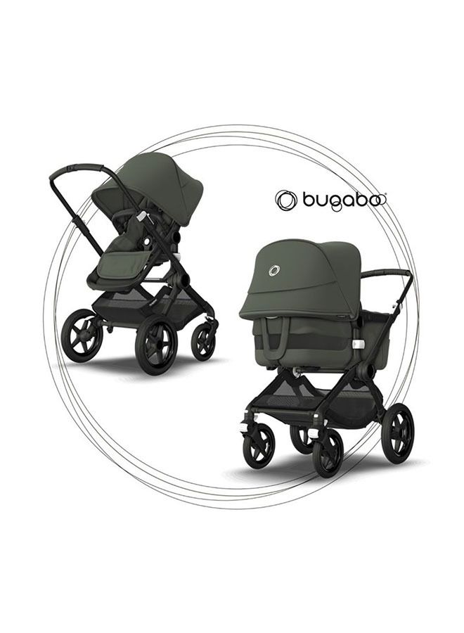 Fox 3 Complete Me Stroller - Forest Green, Upto 22 Kg