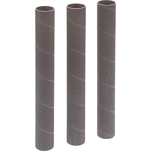 Shop Fox D1456 1" Diameter by 9" Aluminum Oxide Hard Sleeve 80 Grit - Image 4