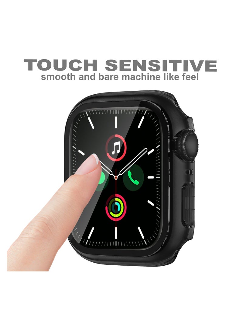 PRIMEEIGHT Apple Watch Series 6 5 4 SE 2023 40mm Case and Screen Protector 2PCS Flexible TPU Clear Film Ultra Thin Scratch Resistant Bubble Free for Daily Use - Image 4