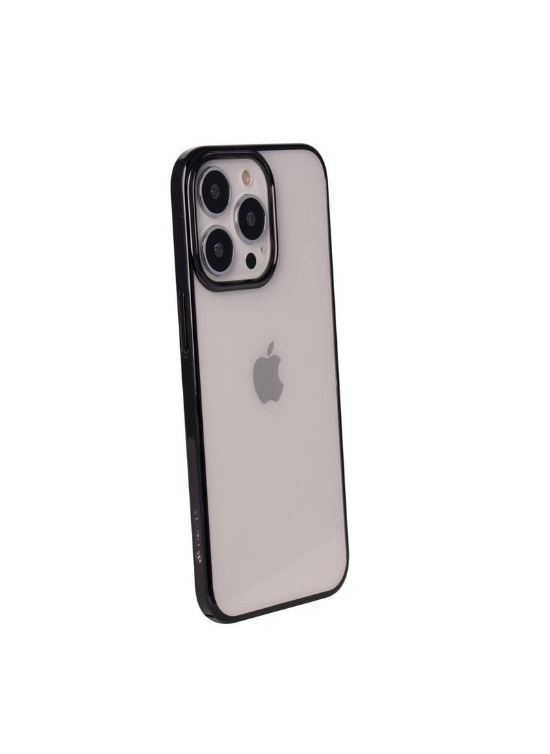 devia - iPhone 13 Pro 2021 {6.1} Case from Devia Transparent Drop and Scratch Resistant The protective case is specially designed to withstand drops from a height of up to 1.2 meters in black - Image 1
