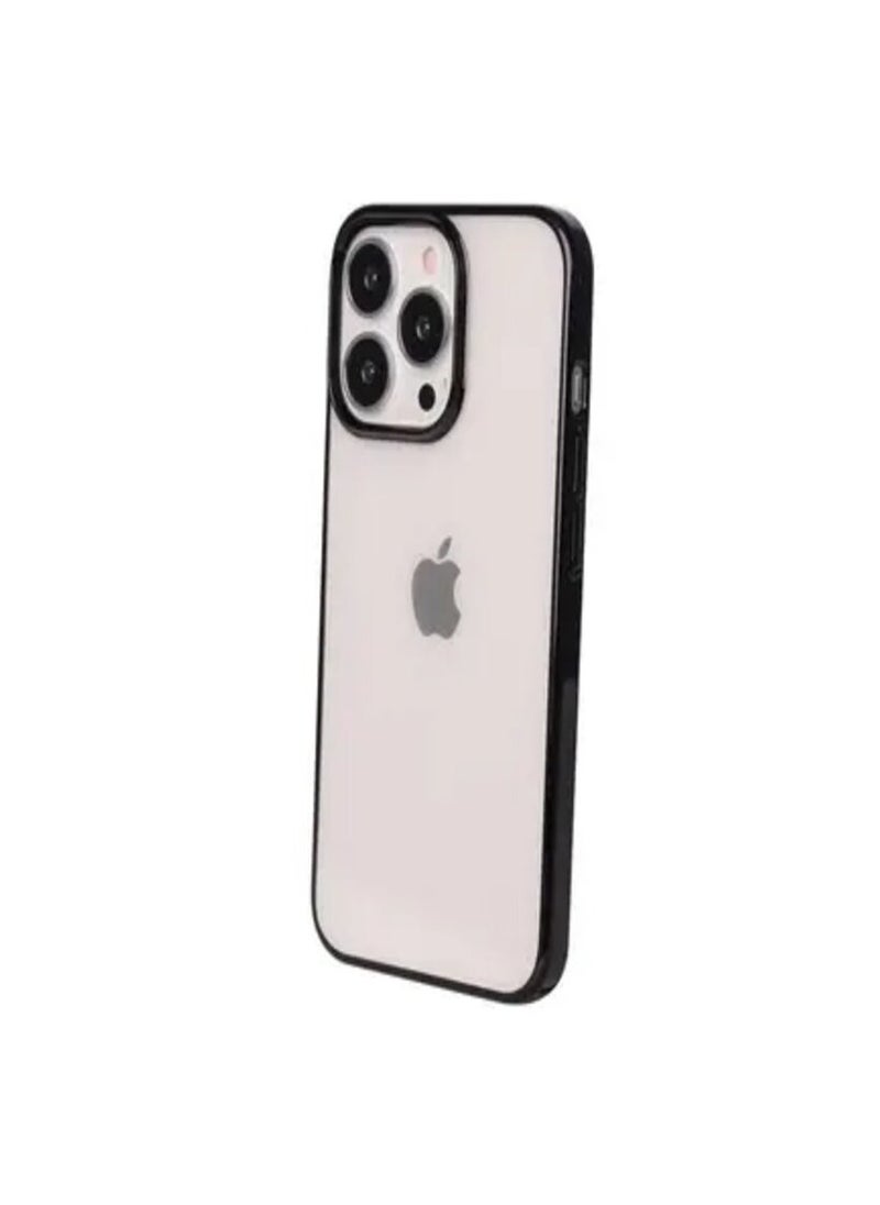 devia - iPhone 13 Pro 2021 {6.1} Case from Devia Transparent Drop and Scratch Resistant The protective case is specially designed to withstand drops from a height of up to 1.2 meters in black - Image 1
