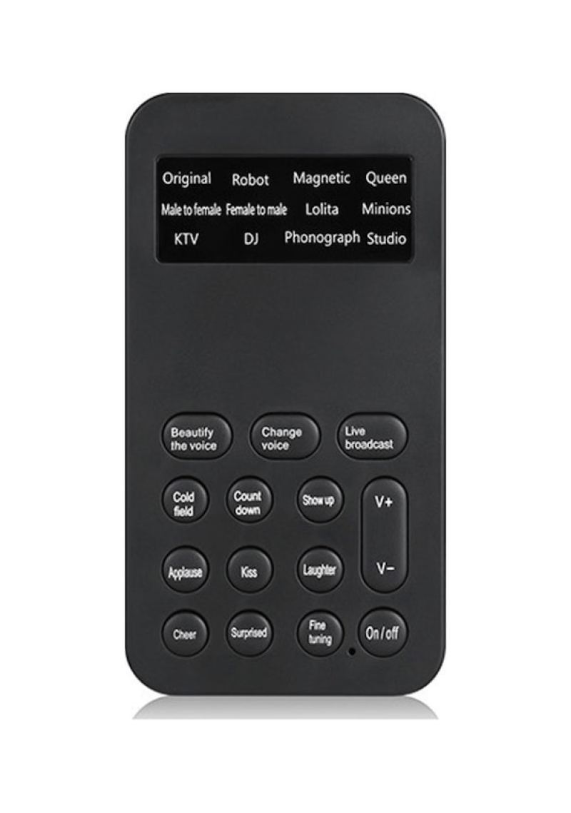 Live Broadcast Sound Card Compact External Audio Device - Built-In Voice Changer Function for Mobile Phone Computer Streaming - Image 2