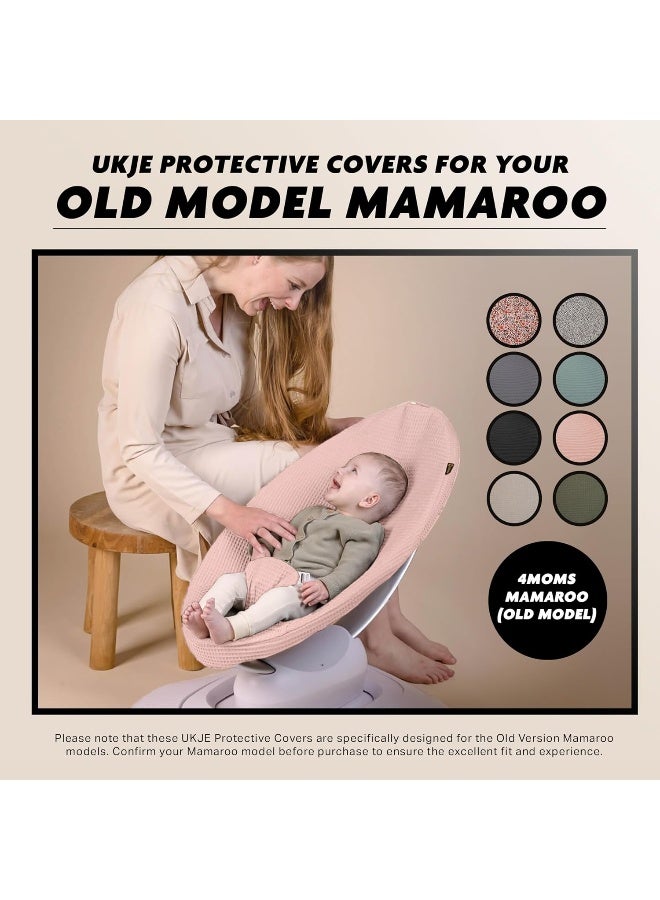 Ukje | Cover Compatible with 4moms mamaRoo 4 Baby Swing & rockaRoo | Many Colors | Handmade in Europe - Image 5