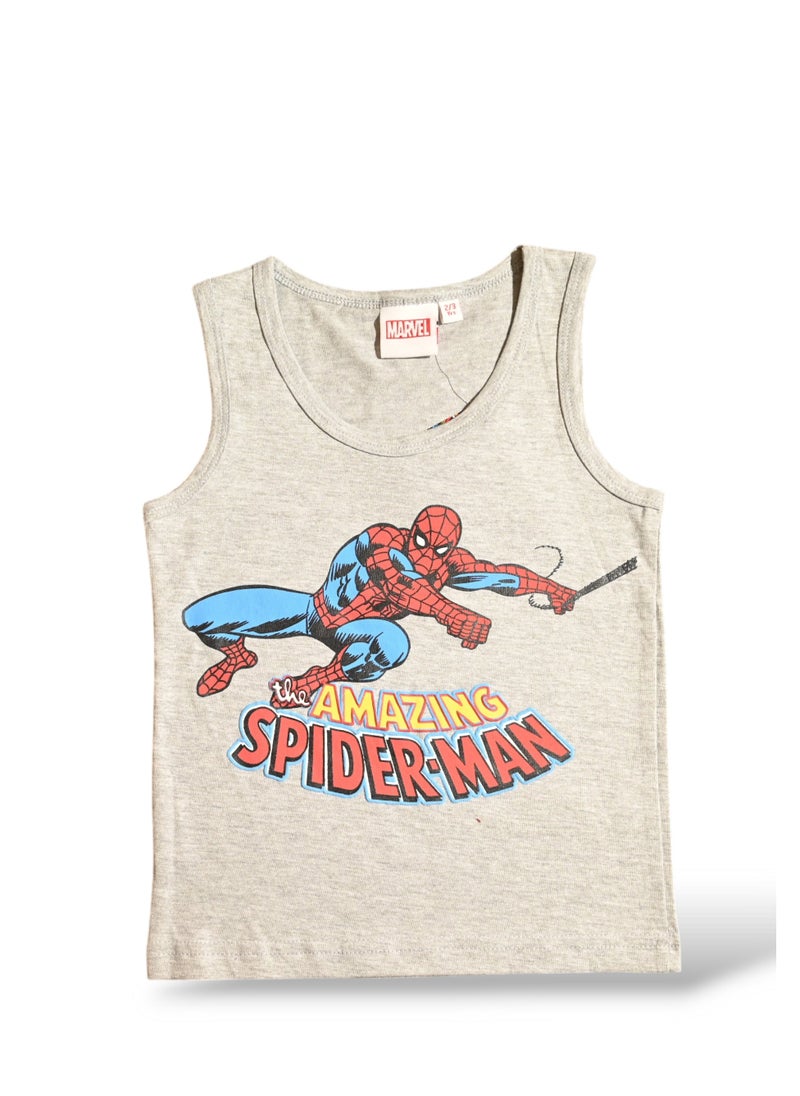 SPIDERMAN - SPIDERMAN - ‬‪BOYS SLEEVELESS SHORT SET‬ - Image 1