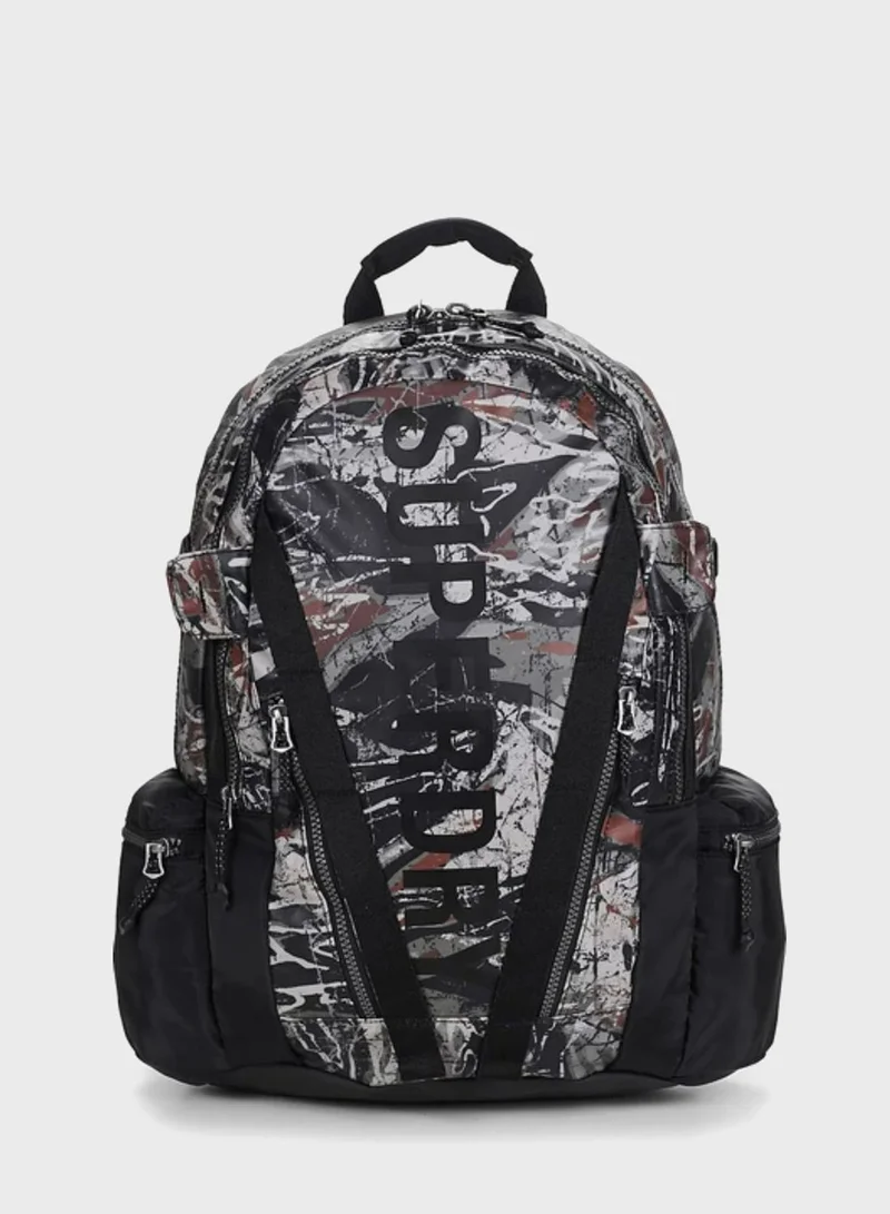 Superdry Logo Printed Backpack