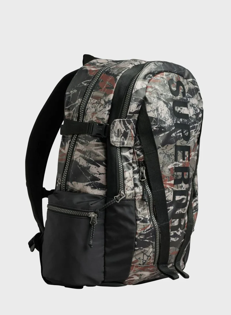 Superdry Logo Printed Backpack